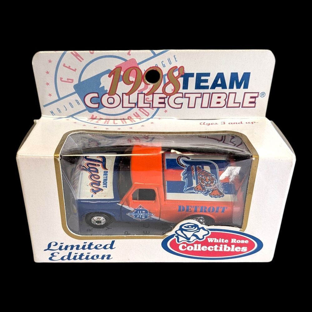 Vintage 1998 Cleveland Indians Matchbox Limited Edition Team Truck w/Chief Wahoo